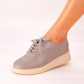 Pantofi Casual Sport Gri Dama Akio