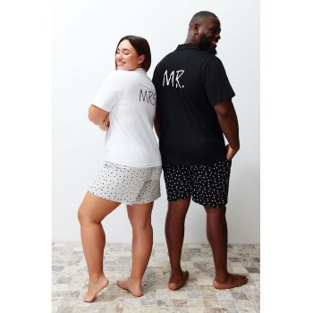 Pijama scurta plus size