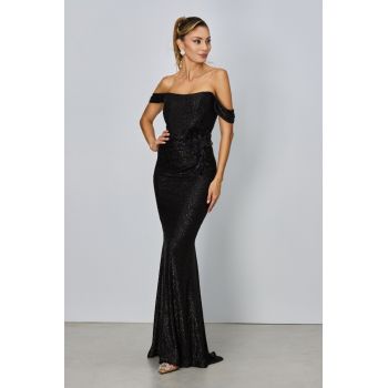 Rochie de ocazie premium Ephemere Neagra