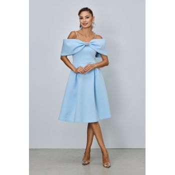 Rochie eleganta Fiance Bleu