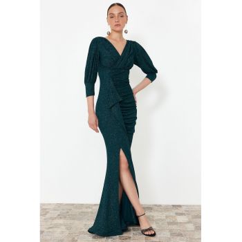 Rochie stralucitoare cu croiala sirena