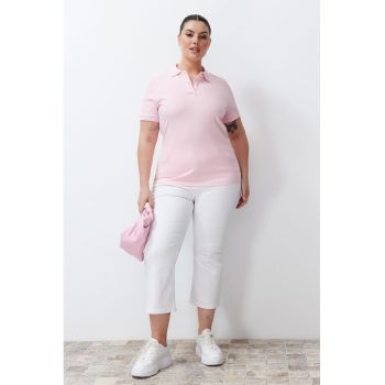 Tricou polo plus size