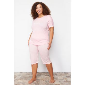 Pijama capri plus size