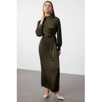 Rochie maxi cu fronseuri