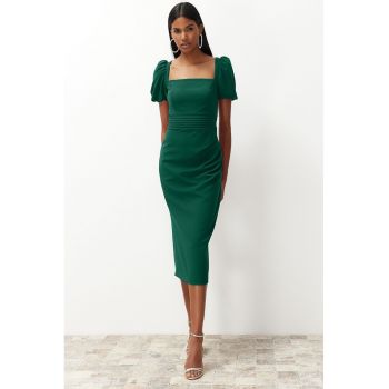 Rochie midi cambrata