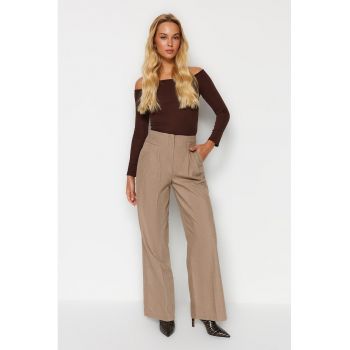 Pantaloni cu talie inalta 60959