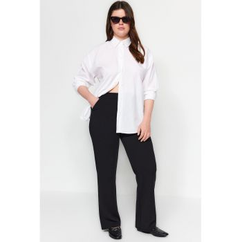 Pantaloni plus size uni 51501