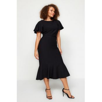 Rochie midi plus size