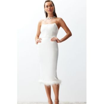 Rochie midi fara maneci