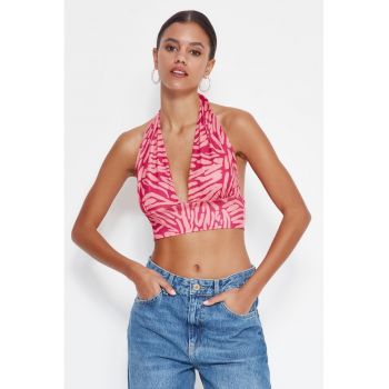 Top halter slim fit