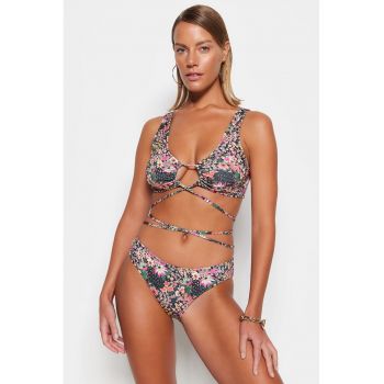 Slip cu imprimeu floral