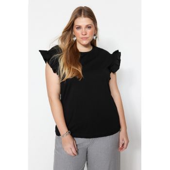 Tricou dama 117247-7871 - Bumbac - Negru