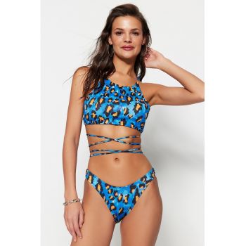 Slip cu imprimeu leopard