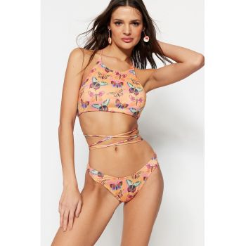 Slip cu imprimeu leopard