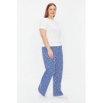 Pantaloni pijama dama 1113517871 - Bumbac