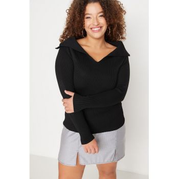 Pulover dama 113931-7871 - Poliester - Negru