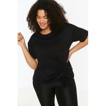 Tricou dama 103481-7871 - Bumbac - Negru