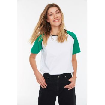 Tricou dama 99947-7871 - Bumbac - Verde