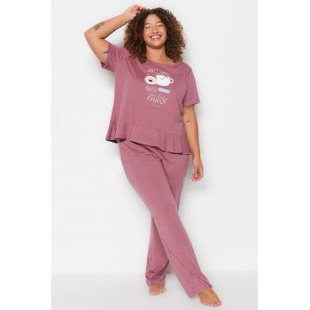 Pijama dama 1272957871 - Poliester/Bumbac