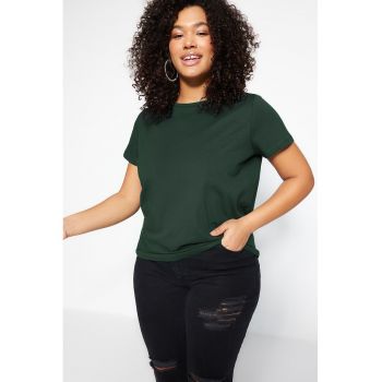 Tricou dama 120397-7871 - Bumbac - Verde