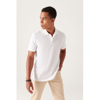 Tricou polo slim fit