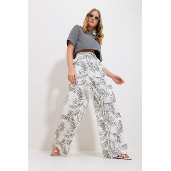 Pantaloni dama 1338217871 - Bumbac/Poliester