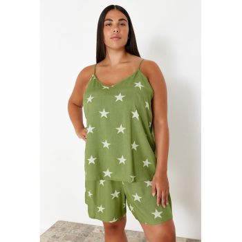 Set pijama marime plus femeie/feta Tbbss24Ai00064 136113