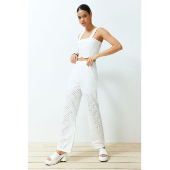 Pantaloni dama 719897871 - Poliester/Bumbac