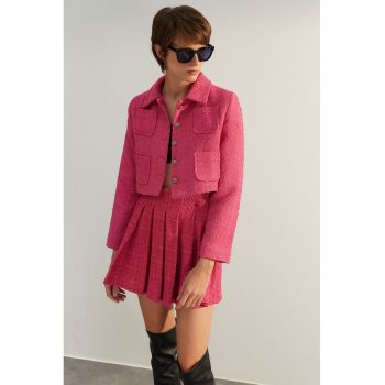 Jacheta 67159-7871 - Acril/Poliamida/Viscoza/Poliester/Bumbac - Fucsia