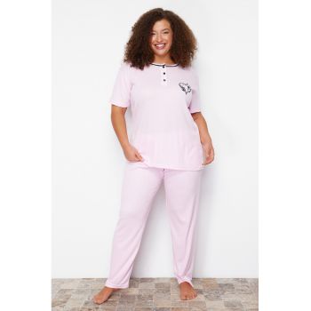 Pijama dama 1342677871 - Poliester/Bumbac