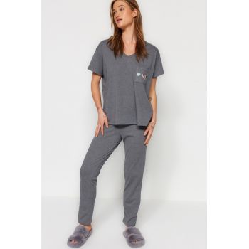 Pijama dama 1290457871 - Poliester/Bumbac