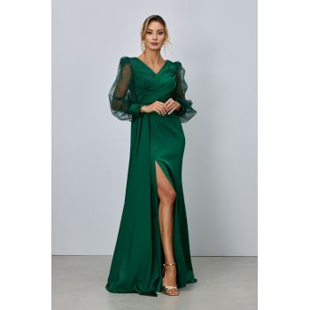 Rochie de ocazie Odda Verde