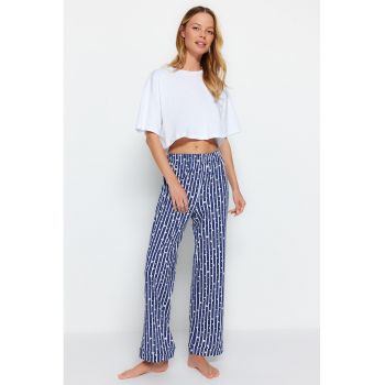 Pantaloni de pijama dama 750397871 - Bumbac/Elastan