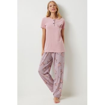 Pijama dama 1356437871 - Poliester/Bumbac