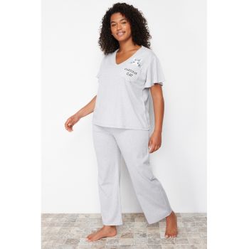 Pijama dama 738337871 - Poliester/Bumbac