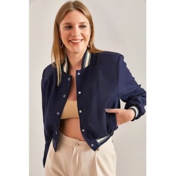 Jacheta bomber crop