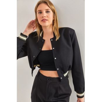 Jacheta bomber crop