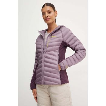 Jack Wolfskin geaca sport Routeburn Pro culoarea violet