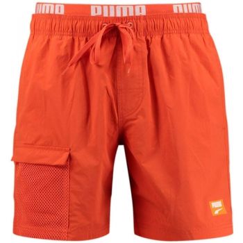 Pantaloni scurti barbati Puma Swim Men Utility Mid Shorts 1p Chil 93805701