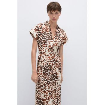 Rochie cu animal print Clipper