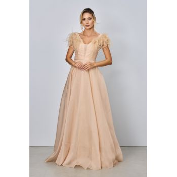 Rochie de ocazie Brasilia Nude