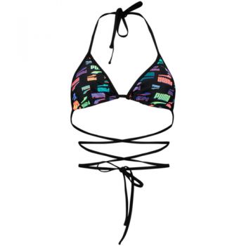 Top baie femei Puma Swim Women Wrap Triangle 1p 93806501