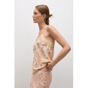 Top cu model floral Cuca