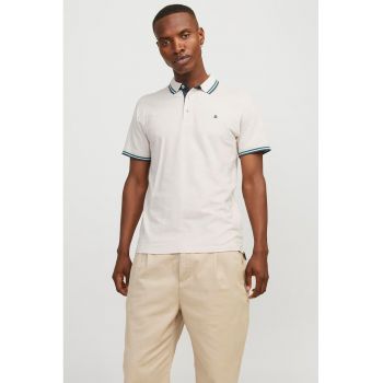 Tricou polo slim fit de bumbac organic Paulos