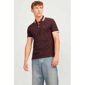 Tricou polo slim fit de bumbac organic Paulos