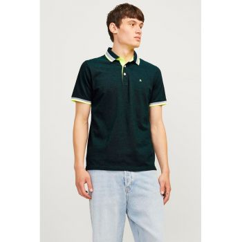 Tricou polo slim fit de bumbac organic Paulos