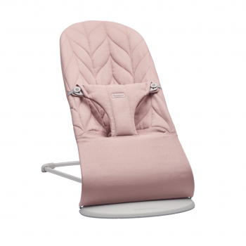 Balansoar din Bumbac pentru copii BabyBjorn Bliss, Dusty Pink