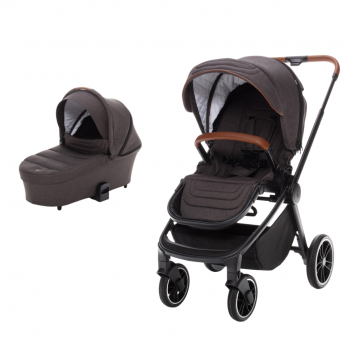 Carucior pentru copii Zopa Move 2 in 1, Rocky Grey/Black