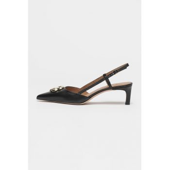 Pantofi slingback de piele Janet