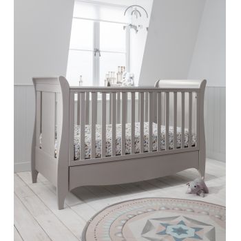 Patut evolutiv 3 in 1 pentru copii Tutti Bambini Roma, Truffle Grey